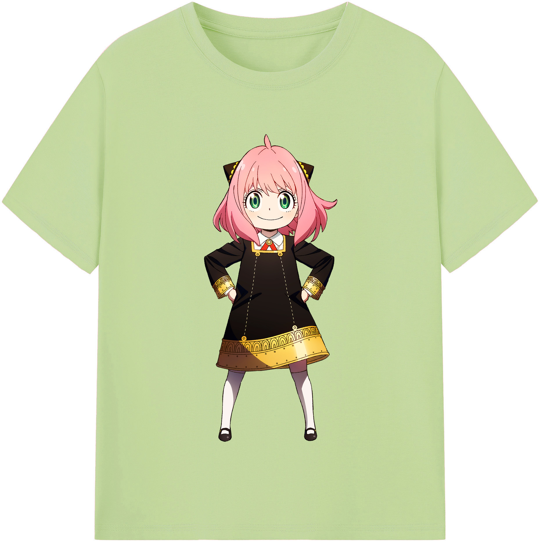 （画像用） SPY×FAMILY间谍家家酒 綿100％半袖Tシャツ（フロントプリント）
